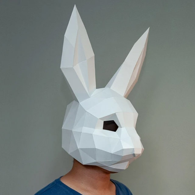 うさぎのマスク